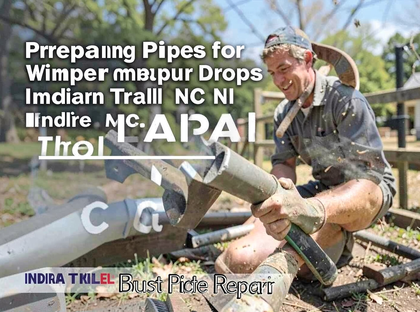 Preparing Pipes for Winter Temperature Drops in Indian Trail NC
