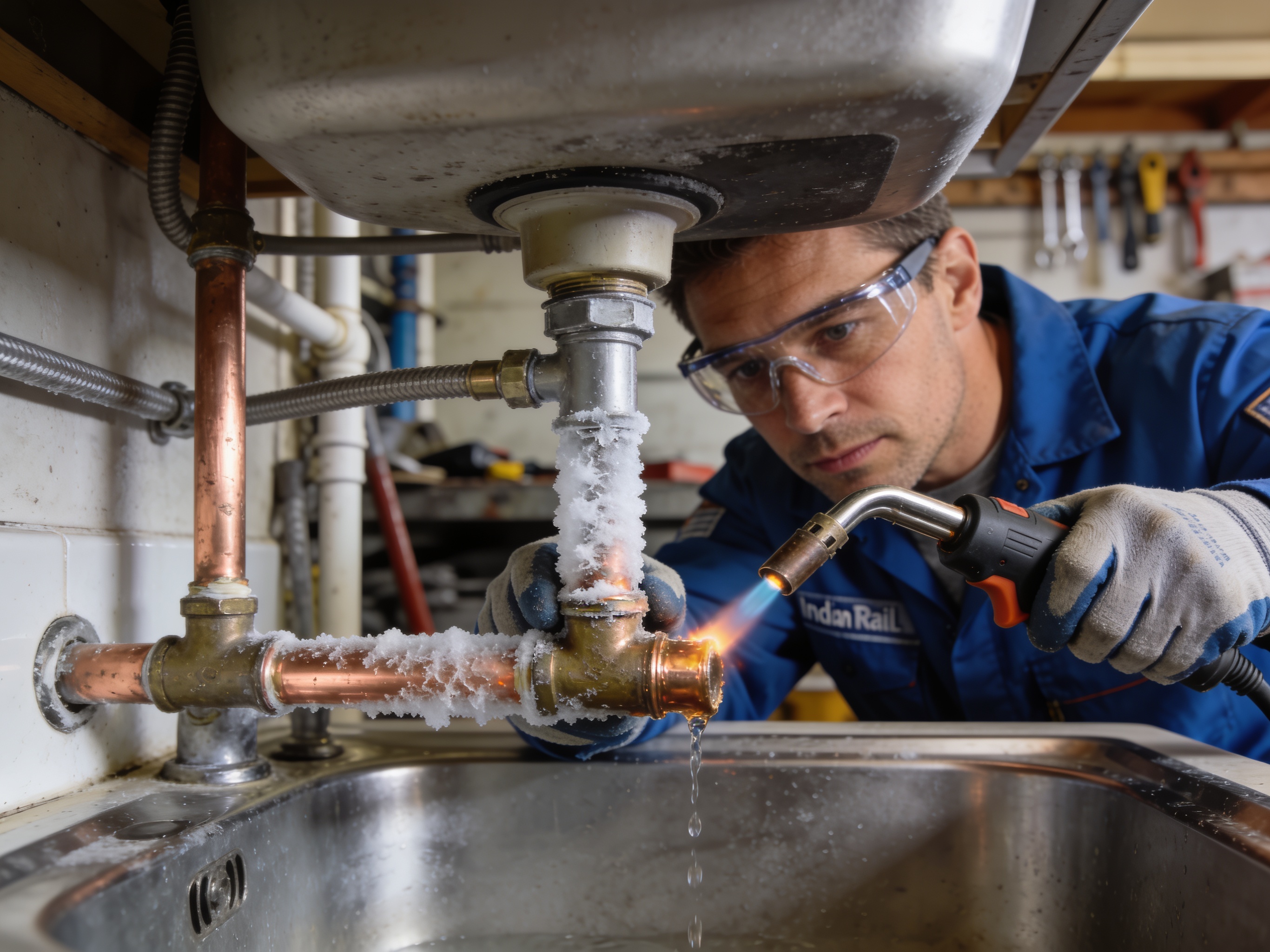Frozen Pipe Repair in Indian Trail 