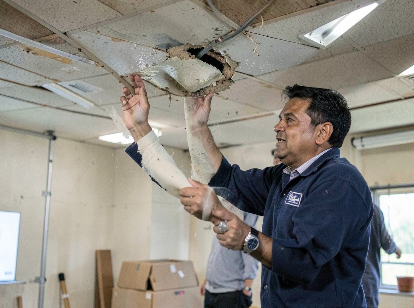 Pipe Burst in Ceiling in Indian Trail 